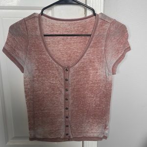 Light red American Eagle teeshirt size small
